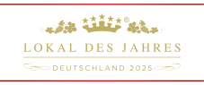 Auszeichnung "Lokal des Jahres 2025"